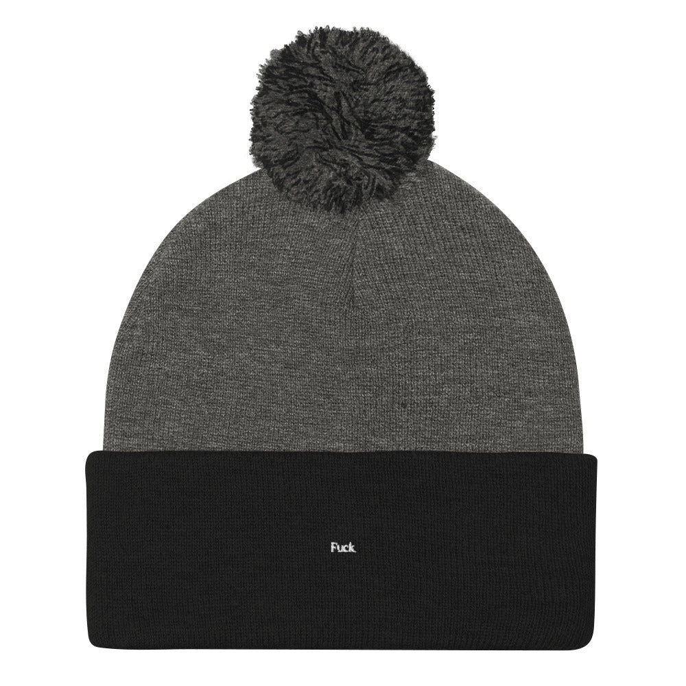 F*ck. Pom-Pom Beanie