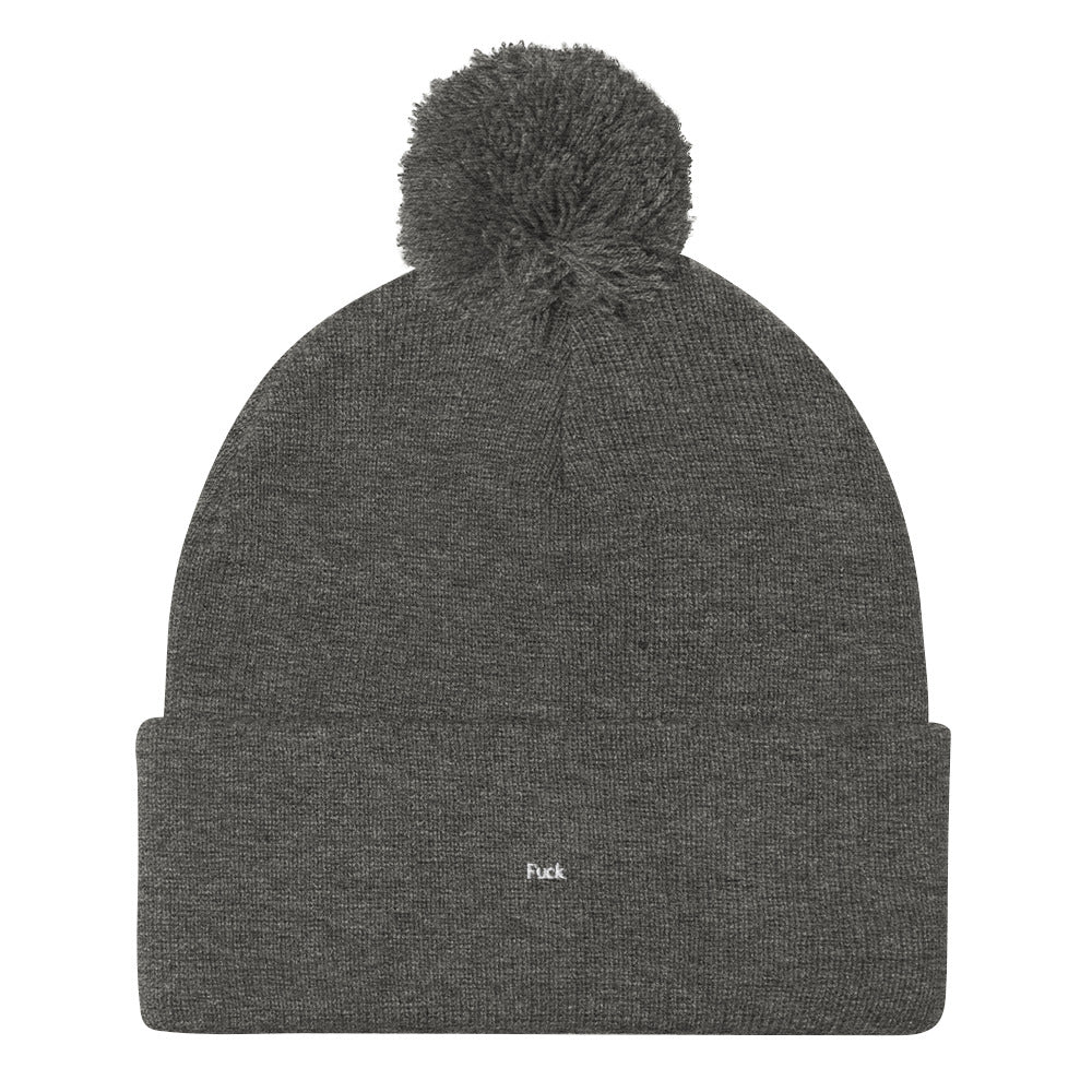 F*ck. Pom-Pom Beanie