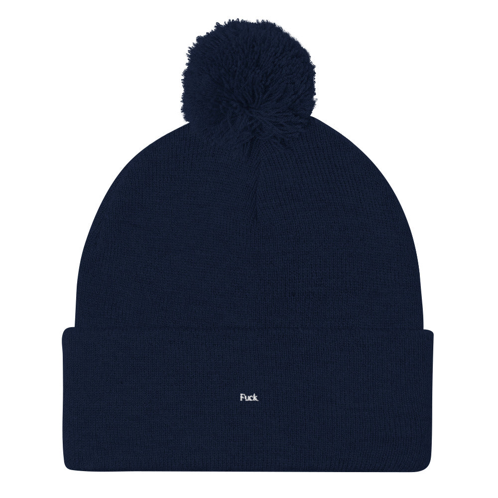 F*ck. Pom-Pom Beanie