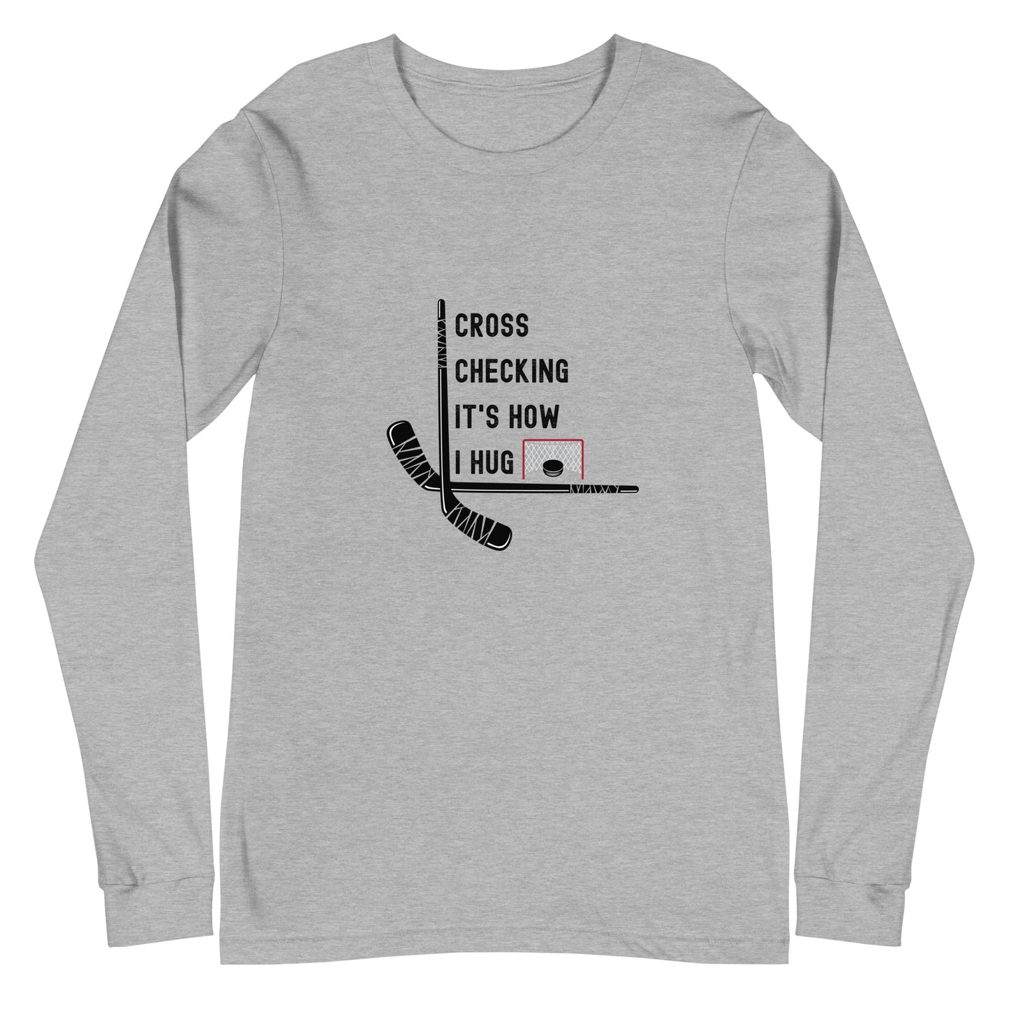 Cross Checking Hockey Long Sleeve