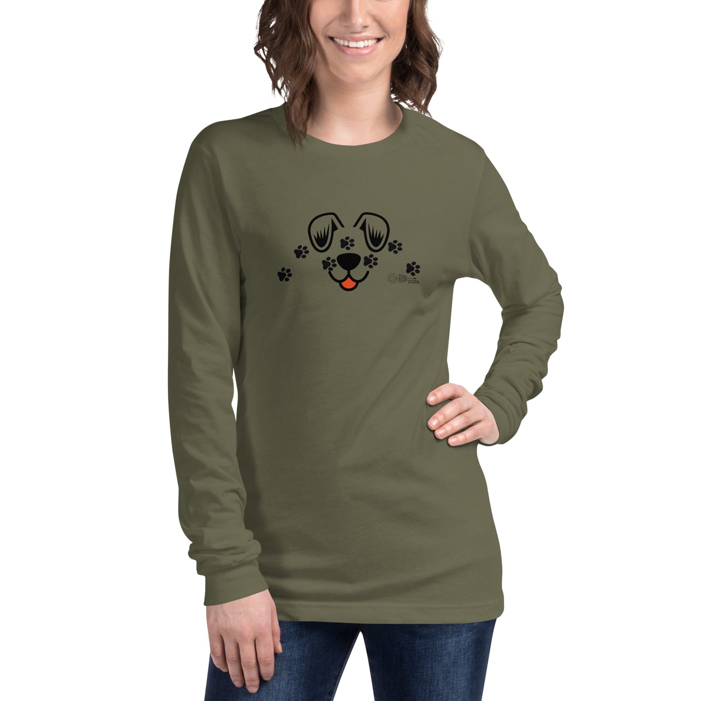 DOPA Dog Unisex Long Sleeve Tee