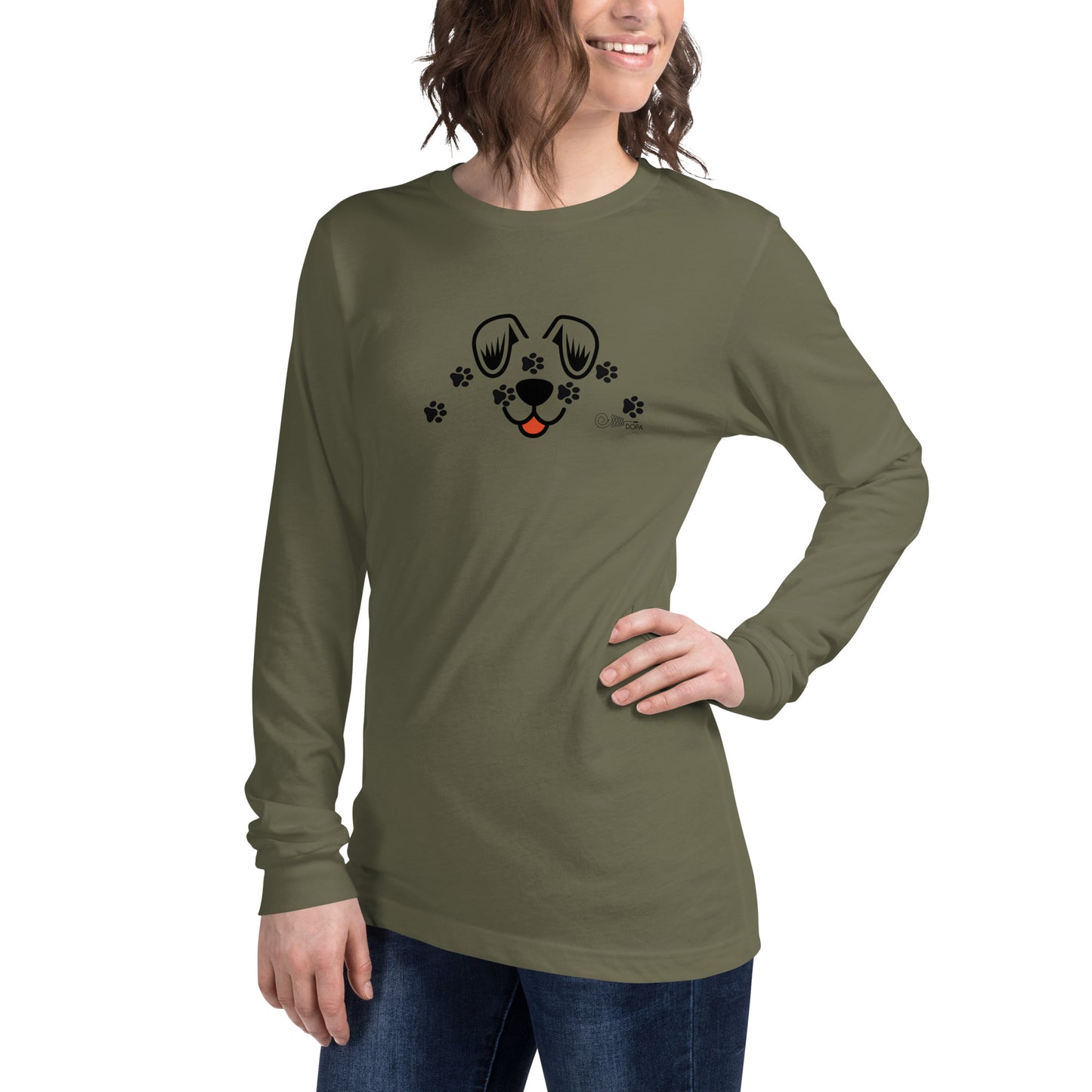 DOPA Dog Unisex Long Sleeve Tee