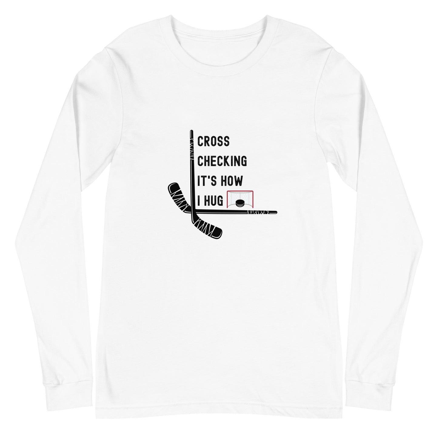 Cross Checking Hockey Long Sleeve