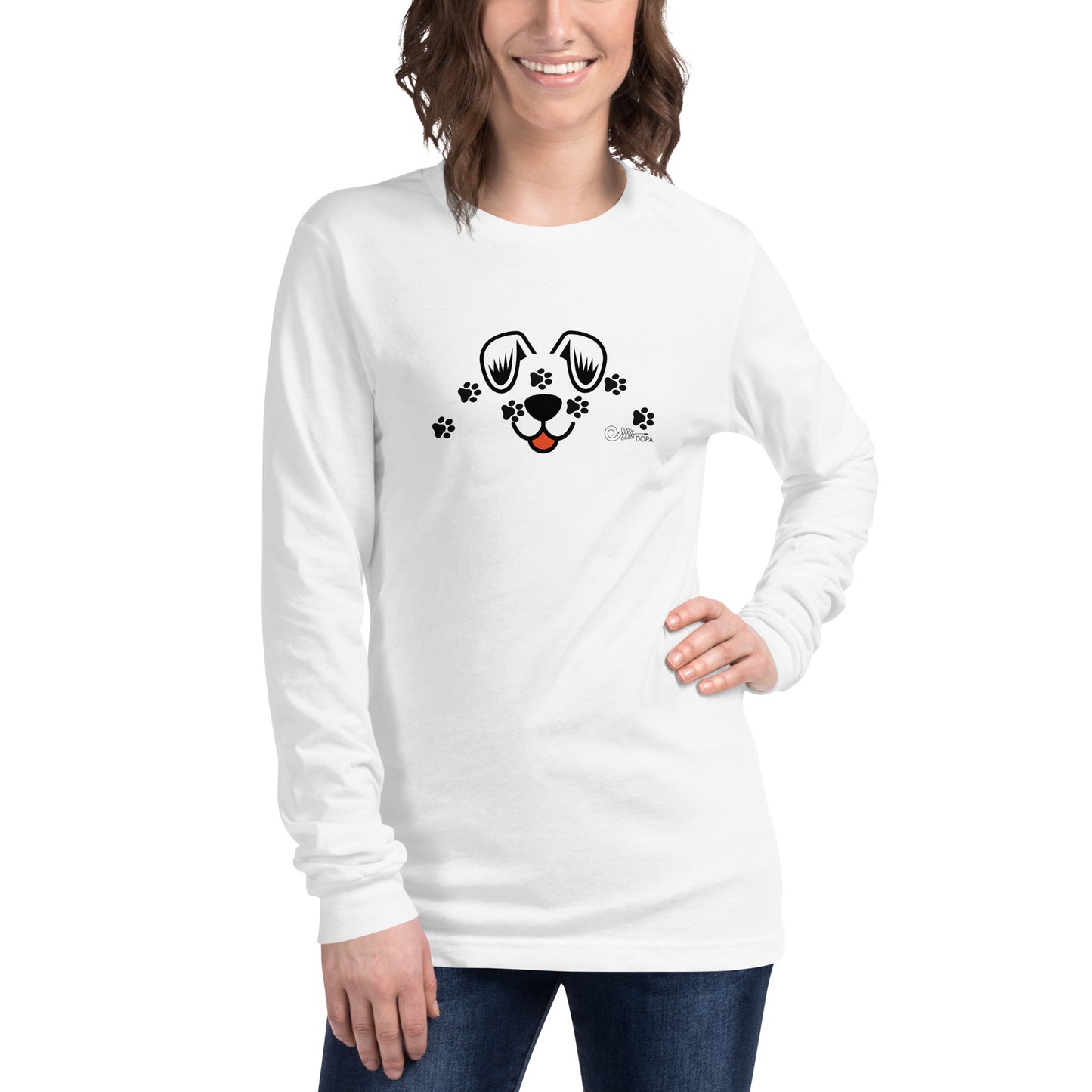 DOPA Dog Unisex Long Sleeve Tee