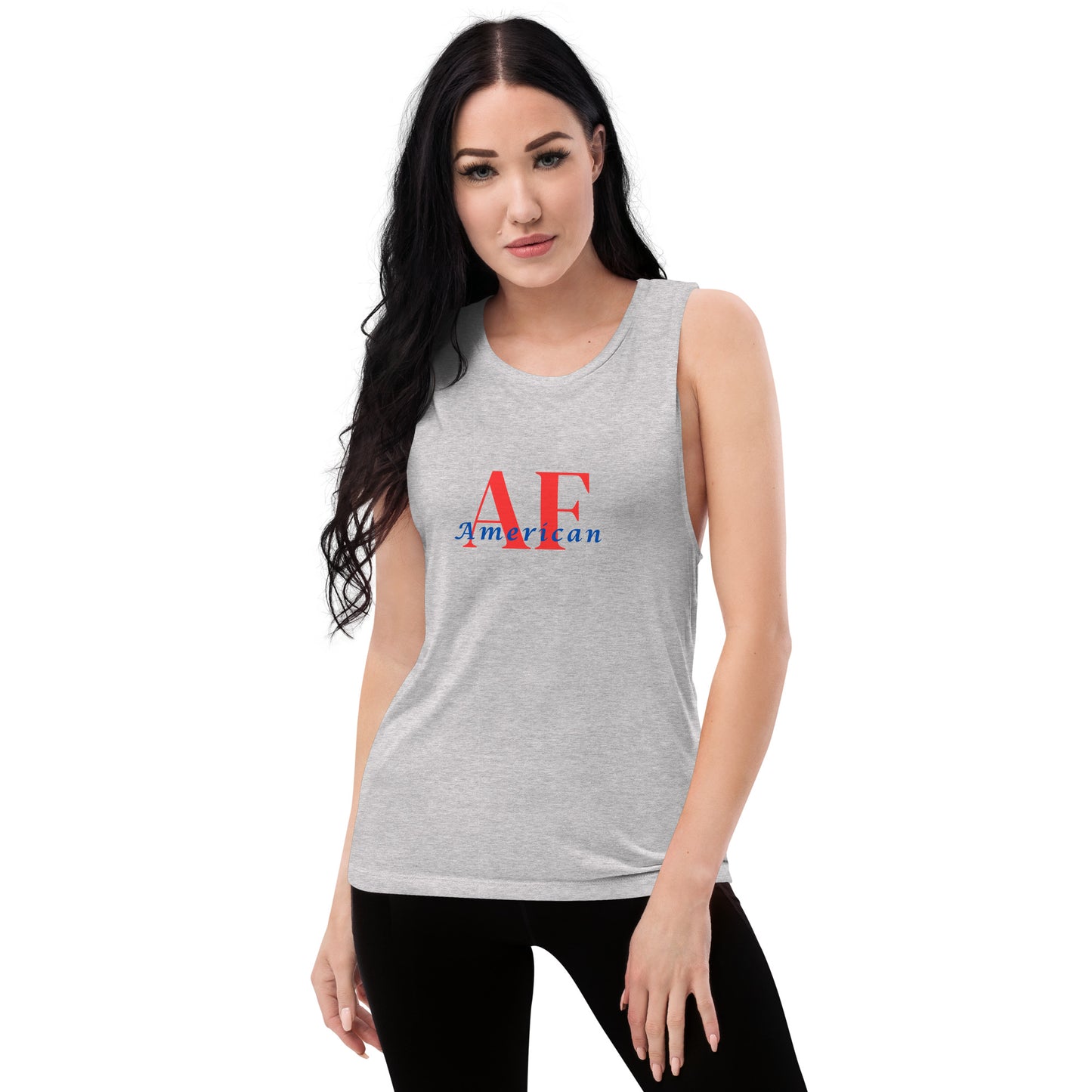 American AF - Ladies’ Muscle Tank