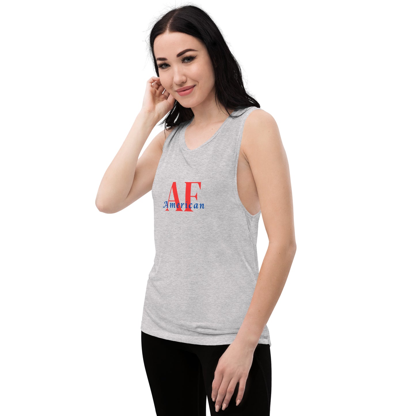 American AF - Ladies’ Muscle Tank