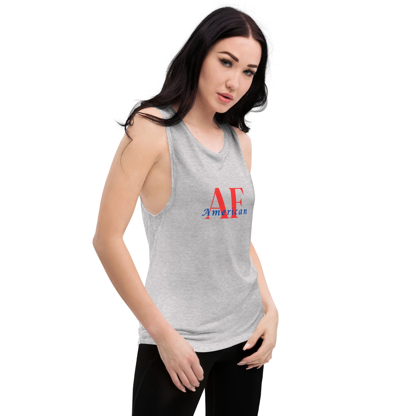 American AF - Ladies’ Muscle Tank