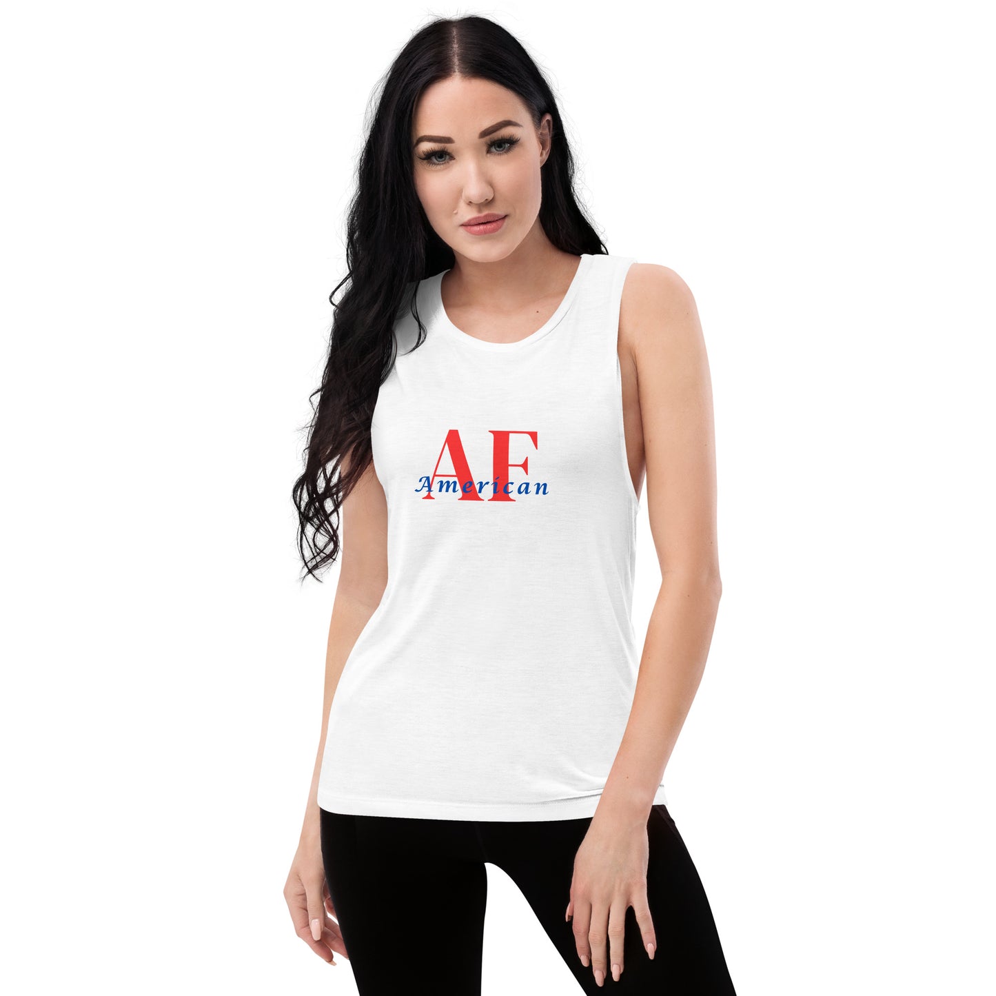 American AF - Ladies’ Muscle Tank