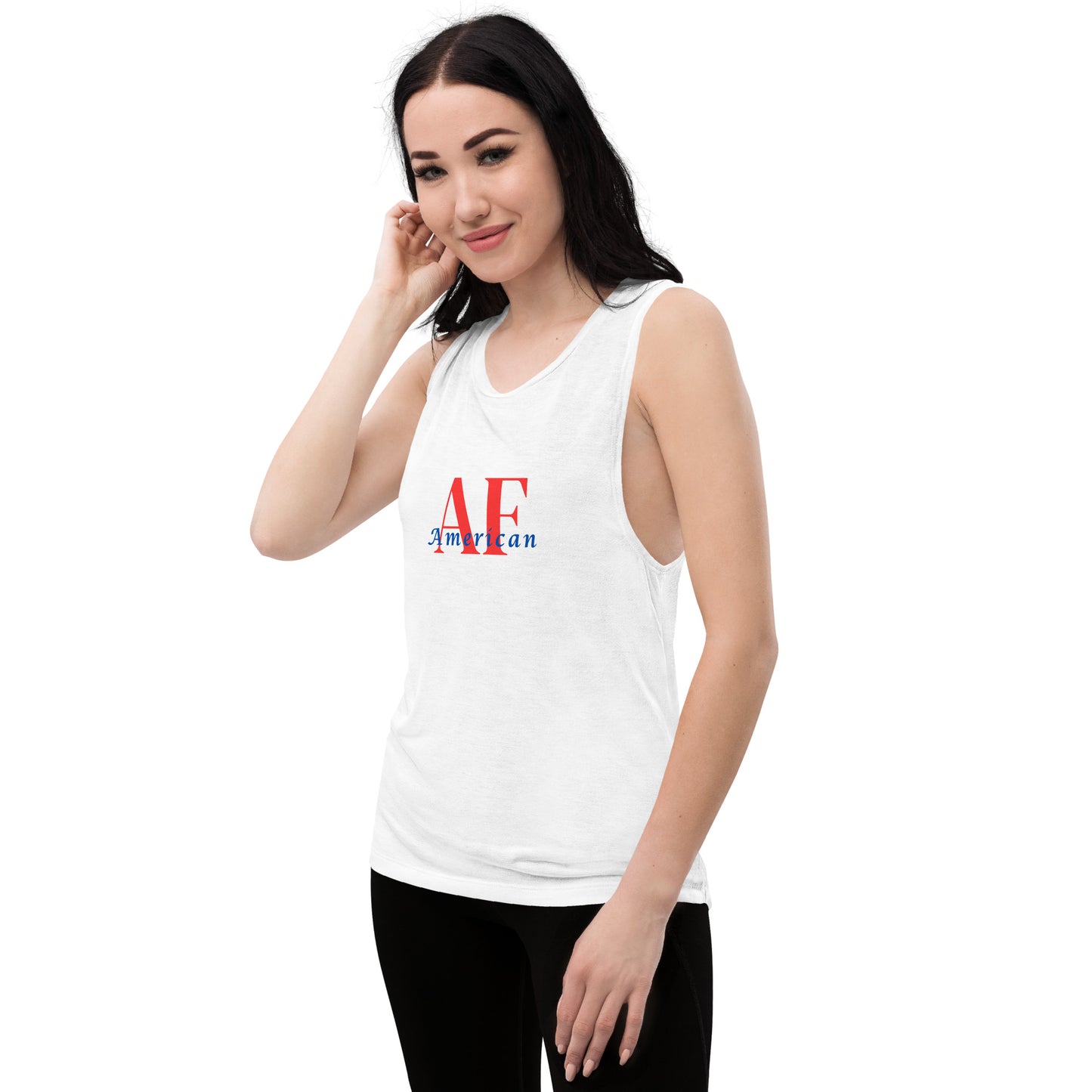 American AF - Ladies’ Muscle Tank